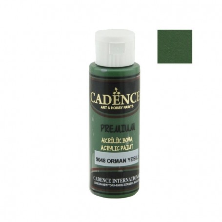 Pintura Acrílica Premium FOREST GREEN Cadence 70ml