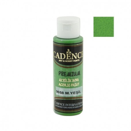 Pintura Acrílica Premium MYSTIC GREEN Cadence 70ml