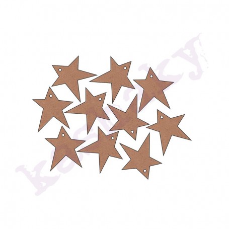 ESTRELLA CON AGUJERO 2,5×2,2 cm
