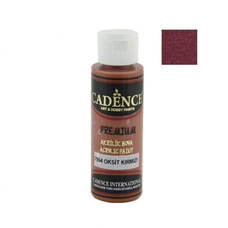 Pintura Acrílica Premium OXIDE RED Cadence 70ml