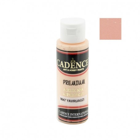 Pintura Acrílica Premium PINKISH ORANGE Cadence 70ml