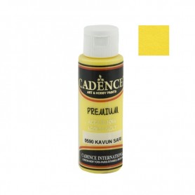 Pintura Acrílica Premium MELON YELLOW Cadence 70ml