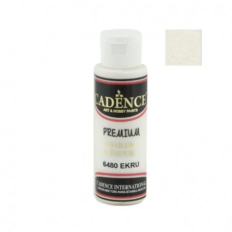 Pintura Acrílica Premium ECRU Cadence 70ml