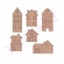 CONJUNTO CASITAS MINI 6x5 cm aprox