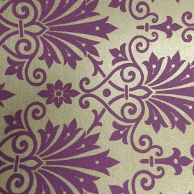 2 Papeles ROSSI Damask Flowers 70x100