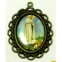 Camafeo Virgen de Fatima 29x21mm