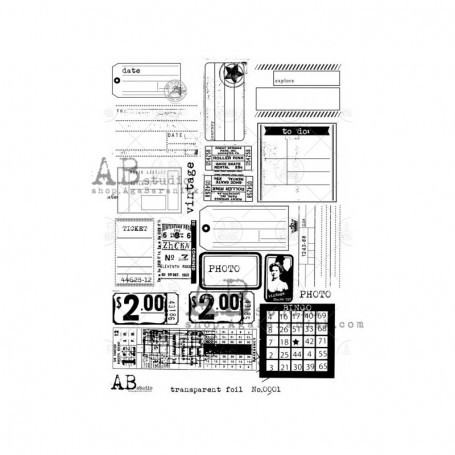 Foil Transparente AB STUDIO 002