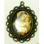 Camafeo Virgen 29x21mm