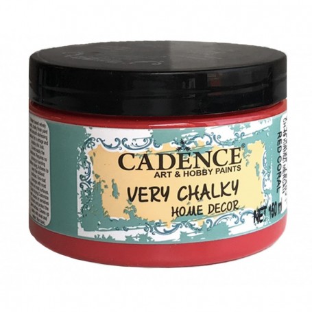 Pintura Tiza Chalky Cadence Red Coral 150ml.