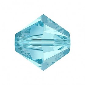 Tupi 5mm Swarovski Aquamarine