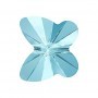 Mariposa Cristal de Swarovski Aquamarine 6mm
