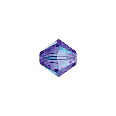 Tupi 4mm Swarovski Crystal Heliotrope