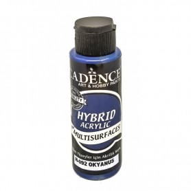 Pintura Acrílica Multisuperficie Hybrid Cadence Color Océano Ref. H092