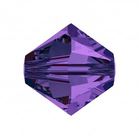 Tupi Cristal de Swarovski Purple Velvet 4mm