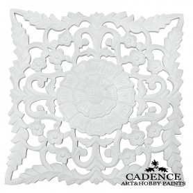 Placa Decorativa Flores Cadence 60x60cm 