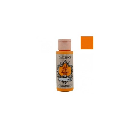 Pintura Textil Mate Cadence Naranja 59ml