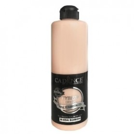 Pintura Acrílica Multisuperficie Hybrid Salmon, 500 ml