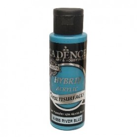 Pintura Acrílica Multisuperficie River Blue Ref. H098, 70 ml