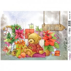 Papel de Arroz Cadence Navidad 30x41cm