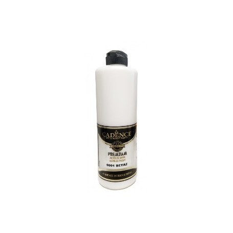 Pintura Acrílica Premium WHITE Cadence 500ml