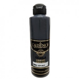 Pintura Acrílica Premium BLACK Cadence 250ml