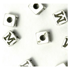 Cubo Letra M 6,5mm Ext. 3mm