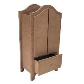 Mini Armario DM Cadence Con Cajon 30,5x15x10cm