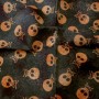 Tela Patchwork  100% Algodon Calaveras Negro. Venta 10 en 10cm