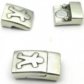 Cierre Iman Niño Ext. 12x19mm Pase 3x10mm