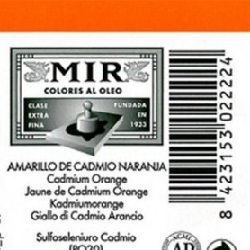 OLEO AMARILLO CADMIO NARANJA 60 ml