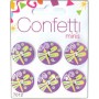 Botones Confetti Libelula 21mm 6 pzs
