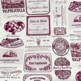 2 Papeles ROSSI Wine Labels 70x100cm