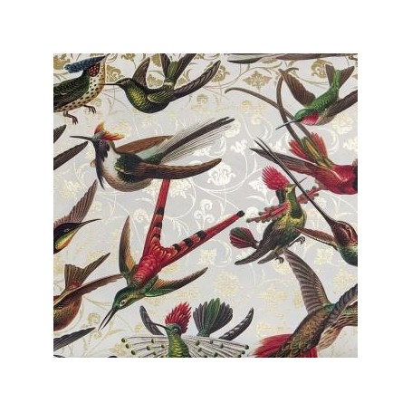 2 Papeles ROSSI Hummingbirds 70x100cm