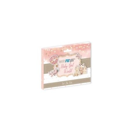 Die cuts Baby girl world Papers For you