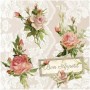 Servilleta Decorativa Roses On Lace 30x30cm