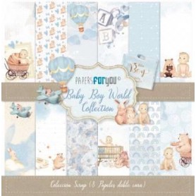 Colección Baby Boy World papers for you 30,5x30,5cm