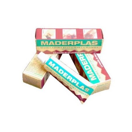 Masilla Madera Maderplas Caoba 140grl