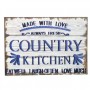 Cartel  Madera DM "Farmhouse" Country Kitchen nº7