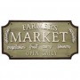 Cartel  Madera DM "Farmhouse" Farmers Market nº6