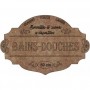 Cartel  Madera DM "Farmhouse" Bains-Douches nº2