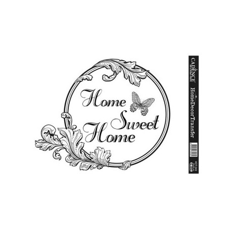 Transfers Cadence HOME DECOR Sweet Home 25x35cm