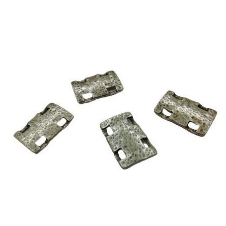 Conector rectangular Zamak 20x14 mm Ext.