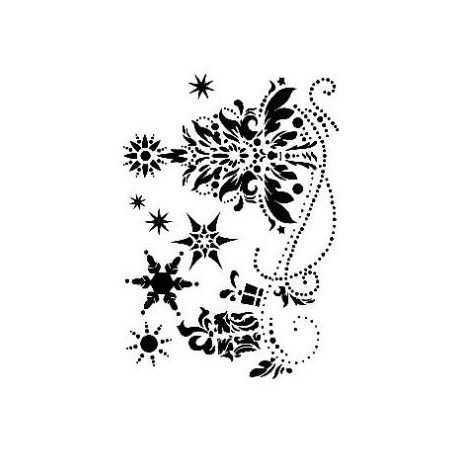 Plantilla Stencil Cadence Navidad 21x30cm