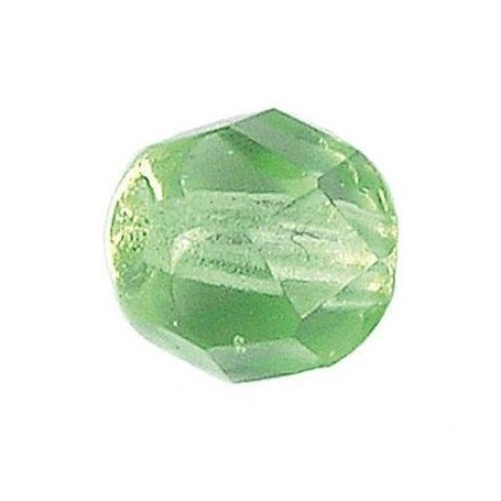 Facetada Checa Peridot 6mm.