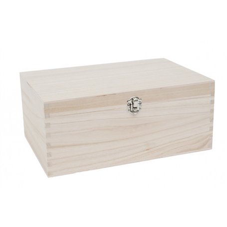 Caja Pino con Rectangular 30x20x12.5cm