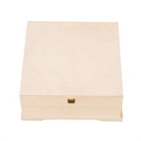 Caja Pino Divisiones 34x34x14cm