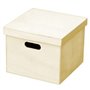 Caja Pino Con Asas 20x20x16cm