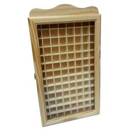 Mueble Madera Para Dedales 52x30x6cm