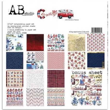Colección AB STUDIO Christmas Days 30x30 cm 8und.