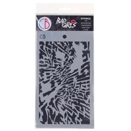 Plantilla Texture Stencil Irregular 12,5x20cm